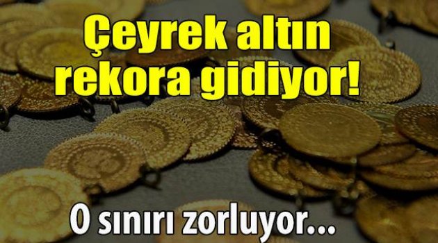 Çeyrek 160 lirayı aştı!