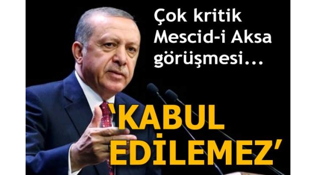 Cumhurbaşkanı Erdoğan, Abbas ile görüştü