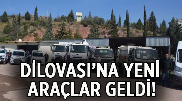 Dilovası’na yeni hizmet araçları alındı