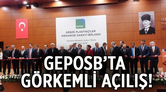 GEPOSB yönetim merkezi açıldı