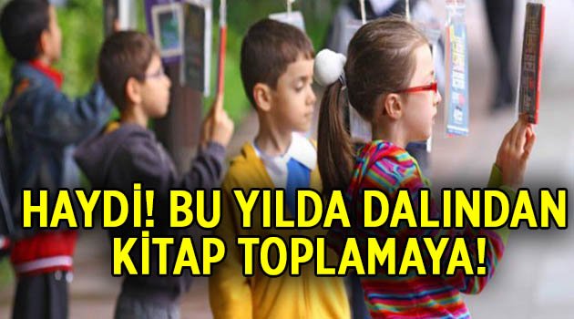 Haydi! Bu yıl da dalından kitap toplamaya