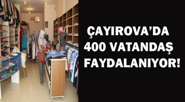 Her ay 400 vatandaş faydalanıyor