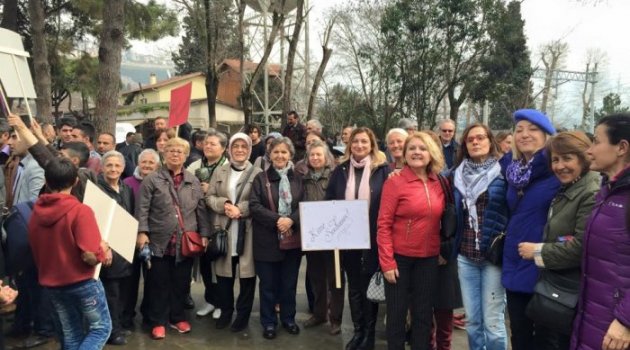 Herekeliler de çöp için ayaklandı