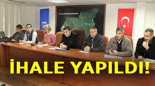 İnşaat malzemesi ihalesi yapıldı