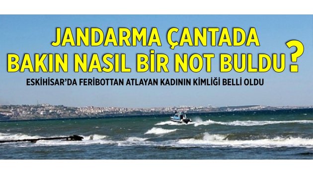 İntiharcı kadının  çantasından not çıktı!