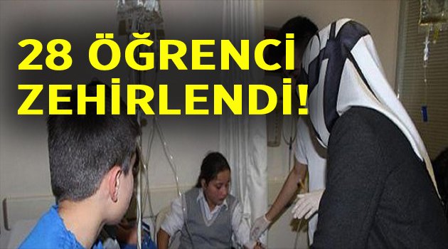 Kandıra'da 28 öğrenci zehirlendi!