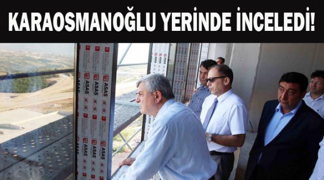 Karaosmanoğlu KOÜ İlahiyat Fakültesinin inşaatını inceledi