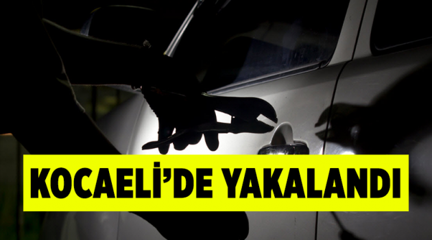 Kocaeli’de yakalandı