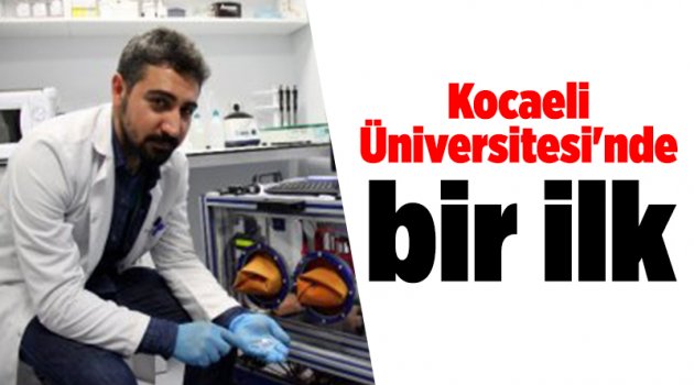 Kocaeli Üniversitesi'nde bir ilk