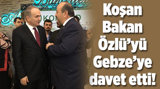 Koşan Bakan Özlü’yü Gebze’ye davet etti!