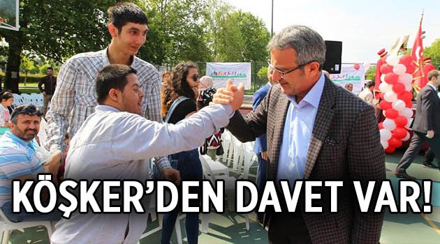 Köşker’den çocuklara davet