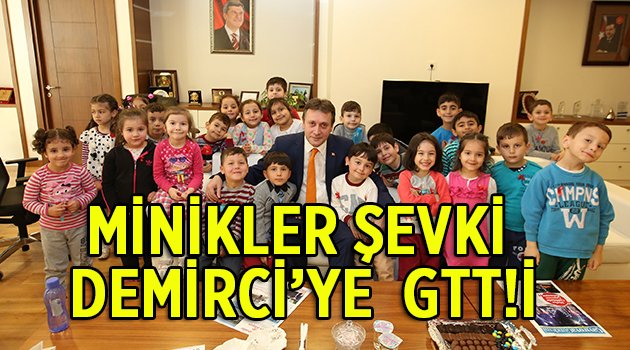 Minikler Şevki Demirciye gitti!