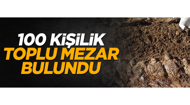 Musul'da 100 kişinin konulduğu toplu mezar bulundu