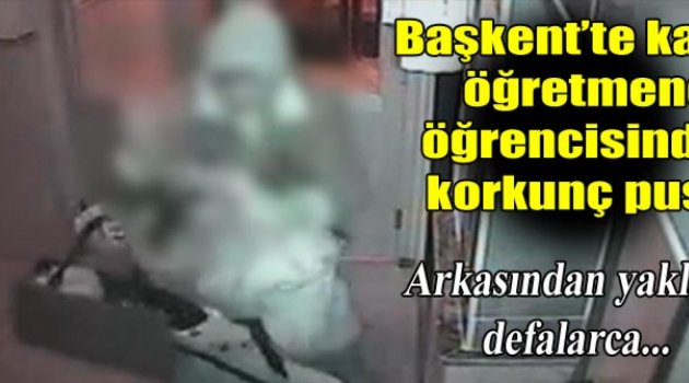 Okul müdürüne şok saldırı!