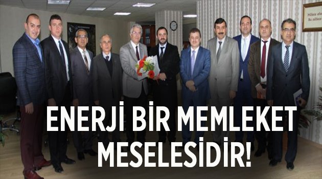 Özak ‘’Enerji bir memleket meselesidir’’