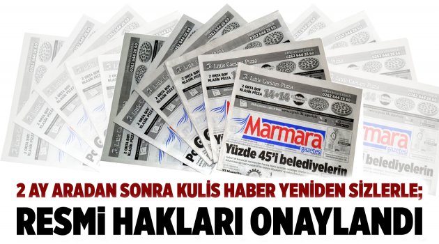 Resmi hakları onaylandı