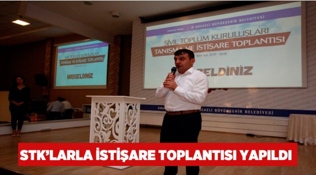 STK’larla istişare toplantısı yapıldı