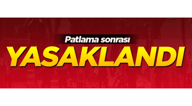 Sultanahmet'te meydana gelen patlama haberlerine yayın yasağı