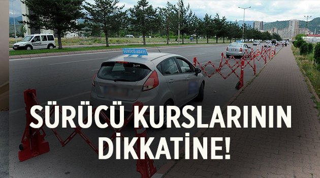 Sürücü kurslarının dikkatine!