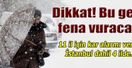 11 ilde kar alarmı son hava durumu korkuttu