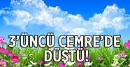 3'üncü cemre de düştü