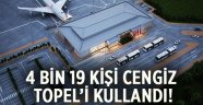 4 bin 19 kişi Cengiz Topel'i kullandı!