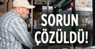 65 yaş üstü ücretsiz ulaşım sorunu çözüldü