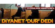 Diyanet: Camilerde sandalye ve taburelerde namaz kılınmamalı