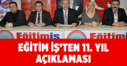 Eğitim İş’ten 11. Yıl açıklaması