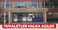 Tuvaletler halka açıldı!