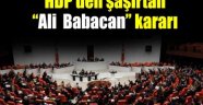 HDP'den şaşırtan Babacan kararı