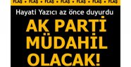 AK Parti Genel Başkan Yardımcısı Yazıcı açıkladı: Akıncı Üssü davasına müdahil olacağız