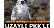 Abdullah Ağar paylaştı! Uzaylı PKK'lı...