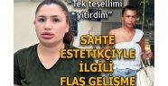 Sahte estetikçiye tahliye