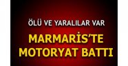  Marmaris'te tekne battı: Ölü ve yaralılar var