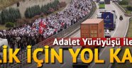 Adalet Yürüyüşü ile ilgili flaş karar... Güvenlik için yol kapatıldı