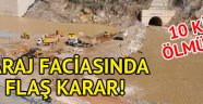 Baraj faciasında sanıklara para cezası