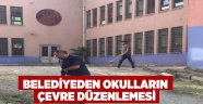 Belediyeden Okulların Çevre Düzenlemesi