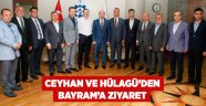 Ceyhan ve Hülagü’den Bayram’a ziyaret