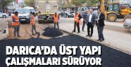 Darıca’da üst yapı çalışmaları sürüyor