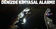 Denizde kimyasal alarmı!