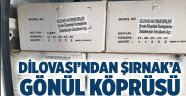 Dilovası’ndan Şırnak’a gönül köprüsü