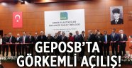 GEPOSB yönetim merkezi açıldı