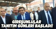 Giresunlular tanıtım günleri başladı