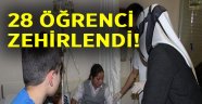 Kandıra'da 28 öğrenci zehirlendi!