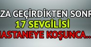 Kaza geçirince 17 sevgilisi hastaneye koştu!