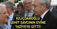 Kılıçdaroğlu şehit savcının evine taziyeye gitti