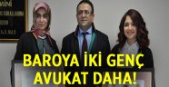 Kocaeli Barosu’na iki geç avukat daha