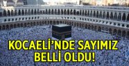 Kocaeli'nde sayımız belli oldu!