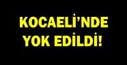 Kocaeli'nde yok edildi!